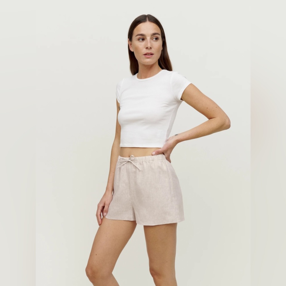 Reformation Phoenix Linen Short